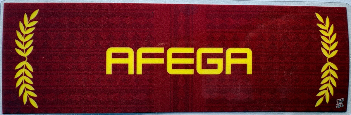 Afega - Village Car Decal Sticker